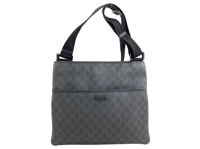 Borsa a Spalla Gucci GG Supreme Nero