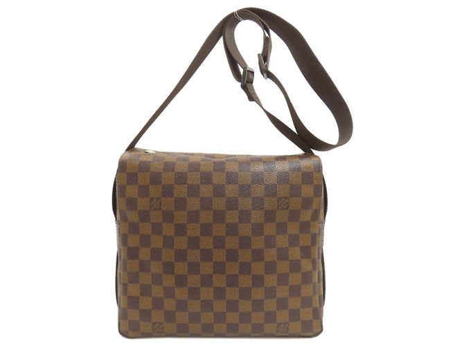 Borsa a tracolla Louis Vuitton Damier Canvas Naviglio Damier ebene