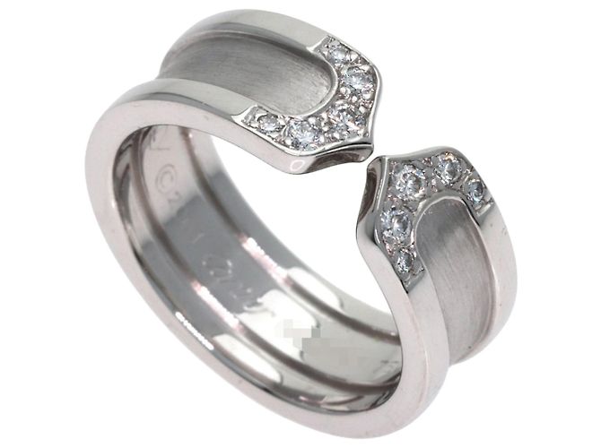Anello Cartier C2 Diamond Band Ring