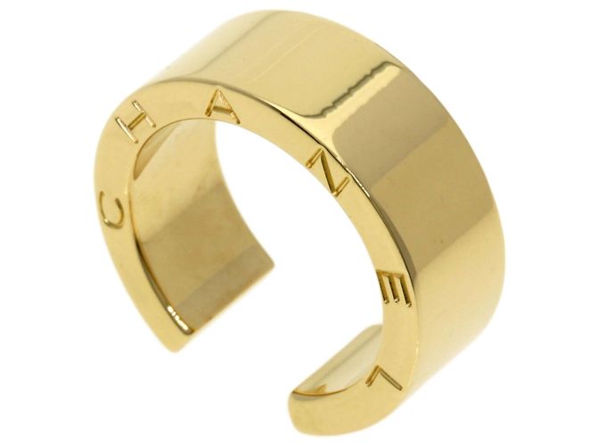 Anillo Signature Chanel en Oro Amarillo de 18K