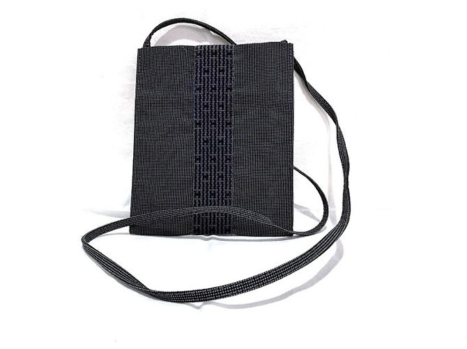 Hermès Borsa pochette Hermes Herline Nero