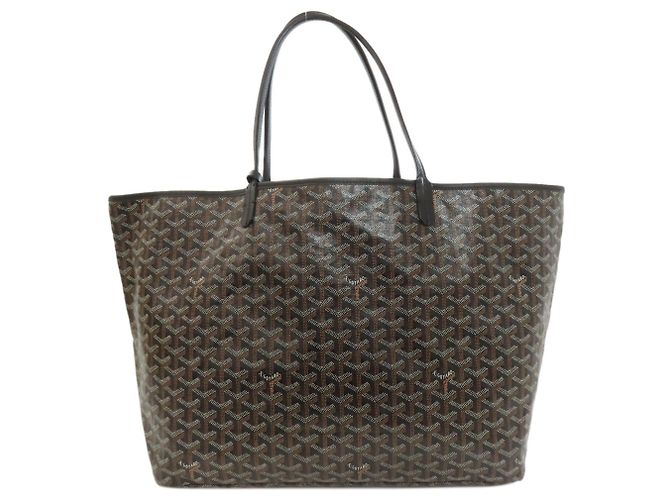 Borsa Tote Goyard Saint Louis GM Marrone Nero