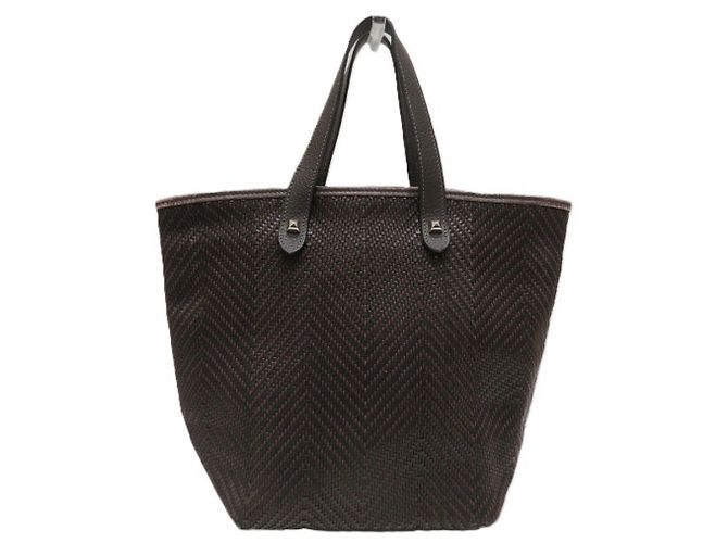 Hermès Borsa Cabas Hermes Chennai PM Marrone