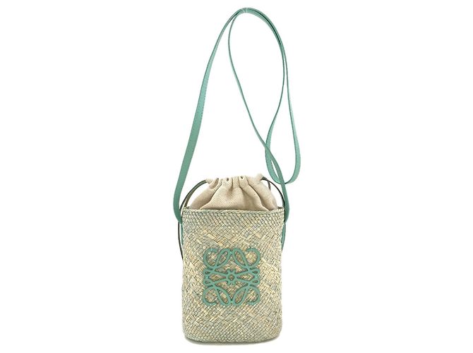 Bolsa de Ombro Loewe Square Pocket Verde