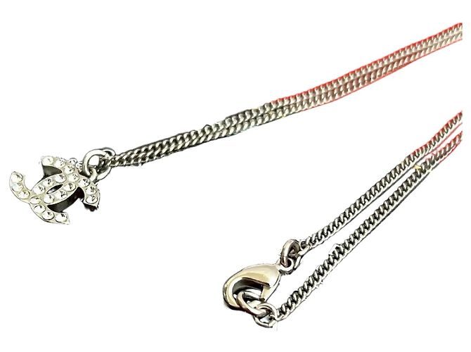 Collana Chanel Coco Mark Argento