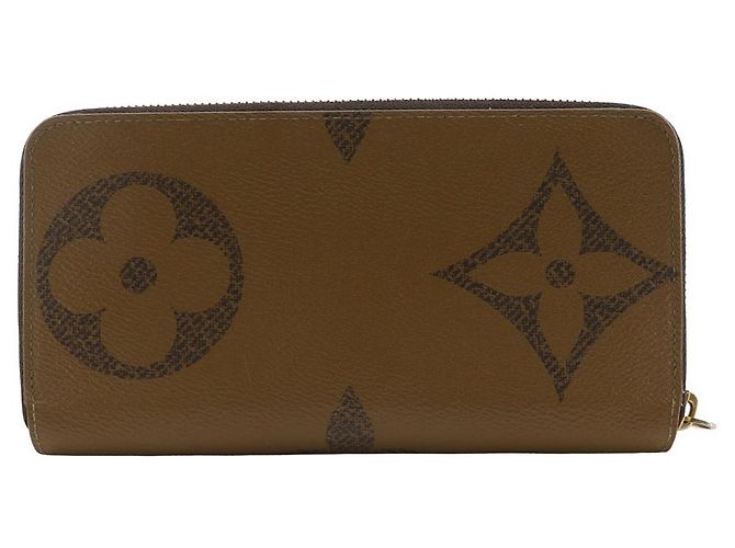 Louis Vuitton Zippy Wallet Monogram Long Wallet Brown