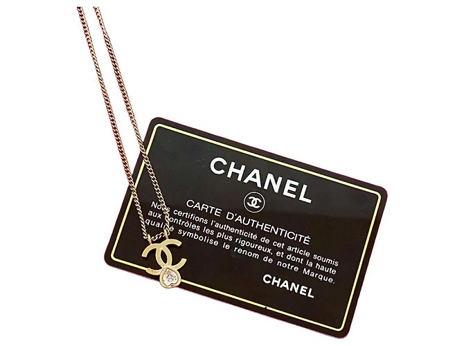 Collana Chanel Coco Mark D'oro 