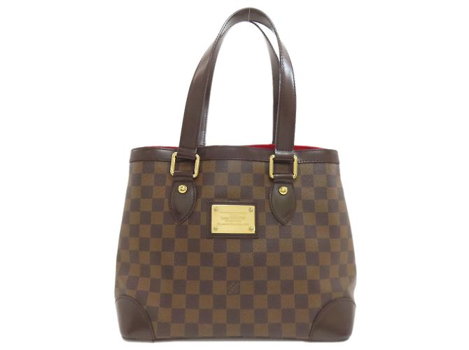 Sac cabas Louis Vuitton Hampstead PM Damier ebène