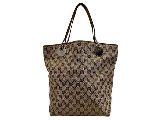 Sac cabas Gucci GG Canvas Beige Orange