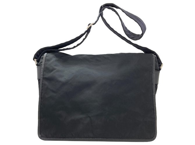 Borsa a Spalla Prada Logo Nero