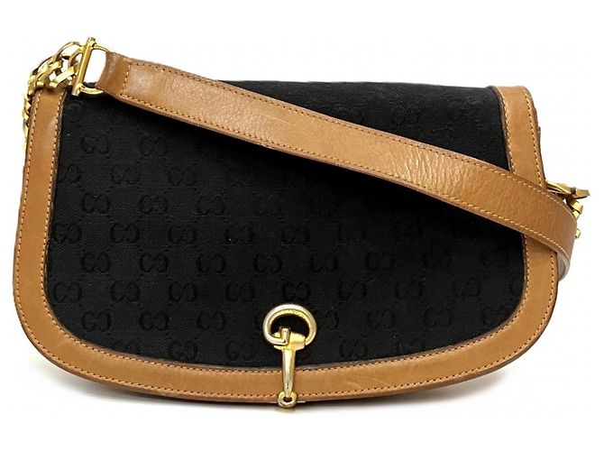 Borsa a Spalla Gucci Horsebit Marrone