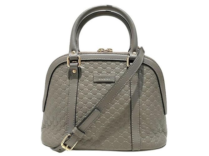 Borsa 2-Way Microguccissima Gucci Marrone