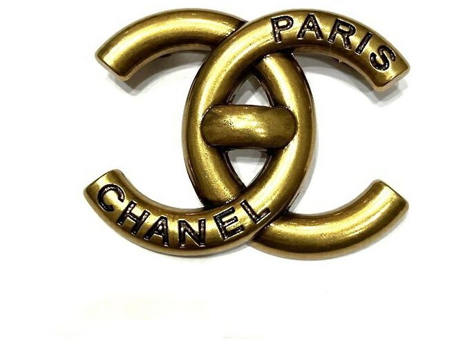 Spilla Chanel Coco Mark B21 K D'oro 