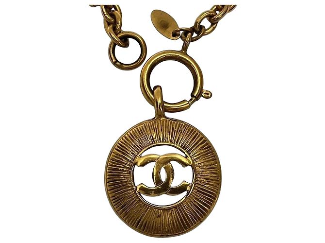 Collana Chanel Coco Mark D'oro 