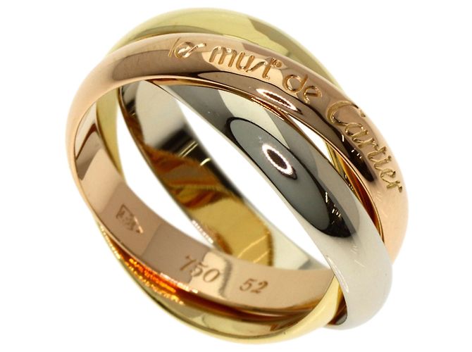Cartier Trinity Ring aus 18K Gold Golden