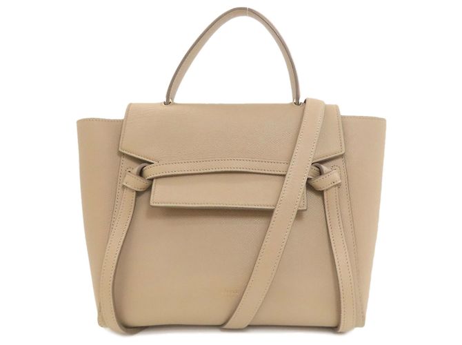 Céline Celine Micro Belt Bag 2-Way Handtasche Beige