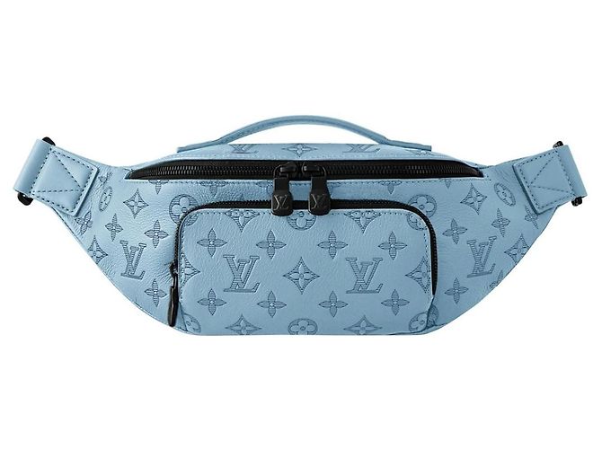 Louis Vuitton Monogram Rush Sac Banane Bleu clair
