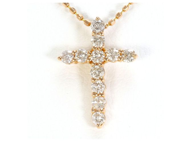 Autre Marque Collana in oro rosa 18K e diamanti D'oro