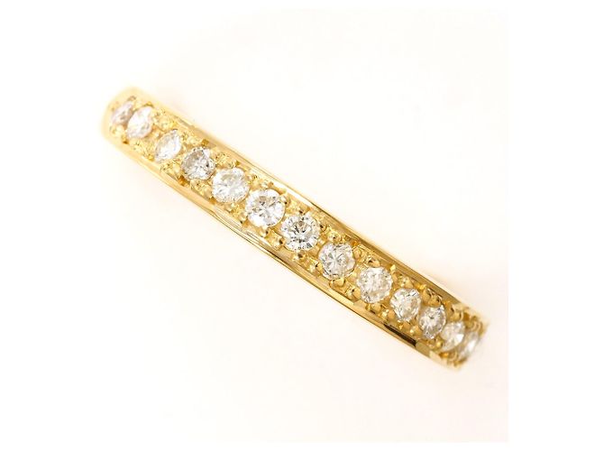 Autre Marque 18K Gelbgold Diamantring Golden