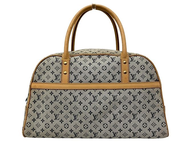 Bolso Marie Louis Vuitton Castaño Azul Beige