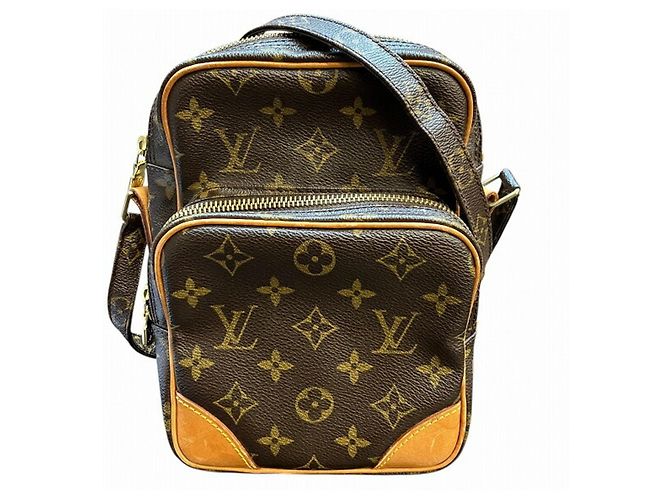 Sac à main Louis Vuitton Monogram Amazon Marron