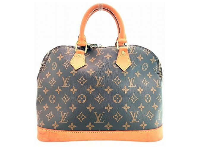 Louis Vuitton Monogram Alma PM Handtasche Braun