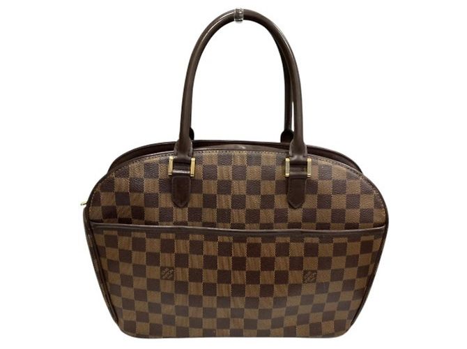 Bolso Louis Vuitton Damier Salia Horizontal Castaño