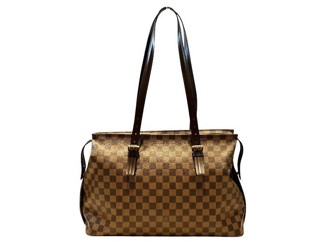 Sac à main Louis Vuitton Damier Chelsea Marron