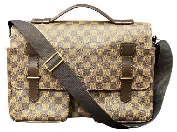 Sac à main Louis Vuitton Damier Broadway Marron