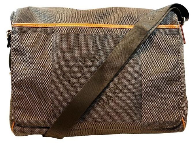 Sac Messenger Louis Vuitton Damier Marron