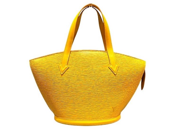 Louis Vuitton Epi Saint Jacques Handtasche Gelb
