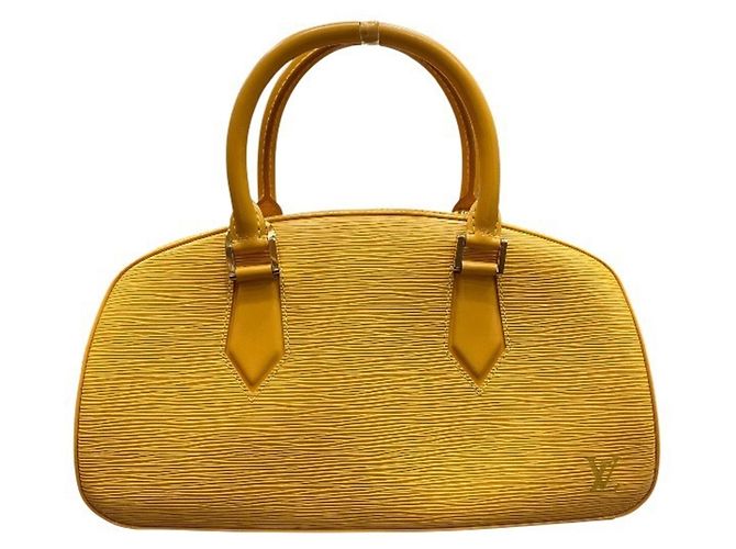 Sac à main Louis Vuitton Epi Jasmine Jaune