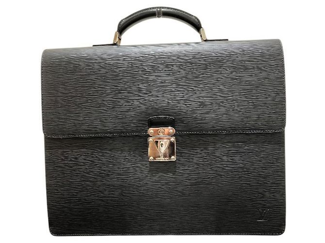 Borsa Louis Vuitton Epi Robusto 2 Nero