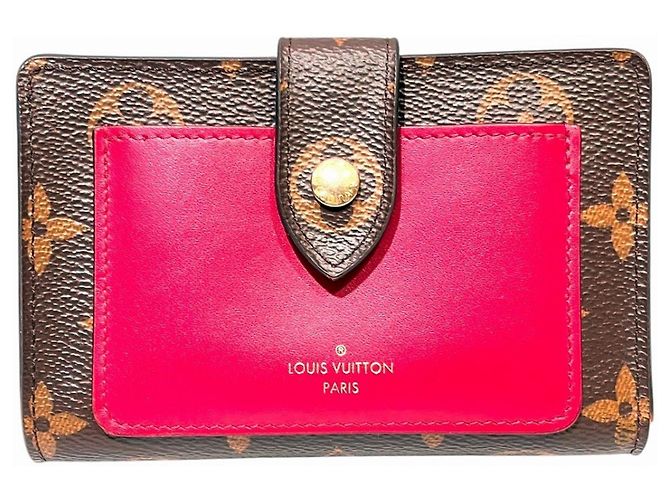 Cartera Bi-fold Juliette Louis Vuitton Castaño Burdeos