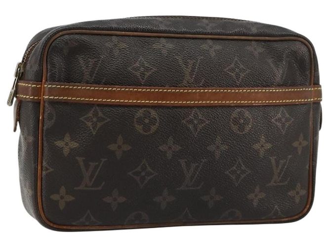 LOUIS VUITTON Monogram Compiegne 23 Clutch Bag M51847 LV Authentisch 180323 Monogramm