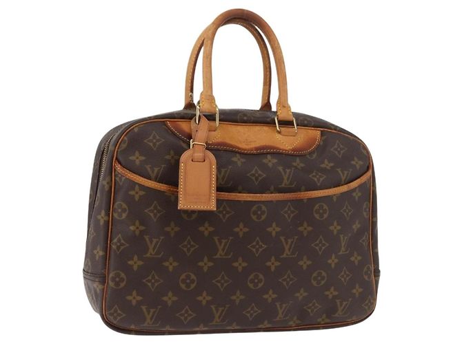 LOUIS VUITTON Monogram Deauville Handtasche M47270 LV Auth BA12868 Monogramm