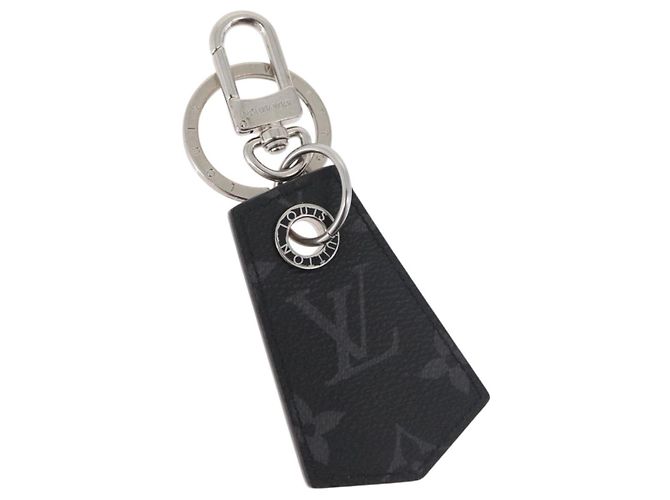LOUIS VUITTON Eclipse Porte Cles Dragonne Key Holder MP1795 LV Auth 181293A Monogram