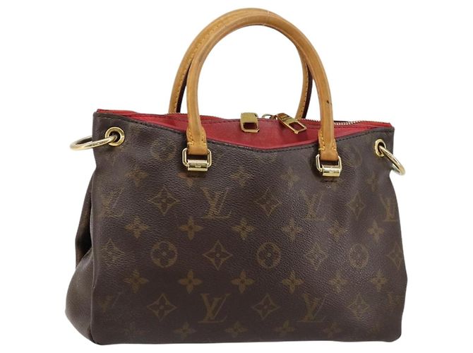 LOUIS VUITTON Monogram Palas BB Handtasche 2way Slys M41241 LV Auth 180676 Monogramm