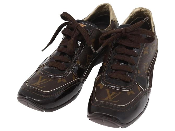 Mocassins LOUIS VUITTON Monogram LV Auth 179327A Monogramme