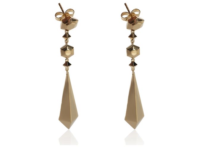 Orecchini Modern Renaissance in oro giallo David Yurman