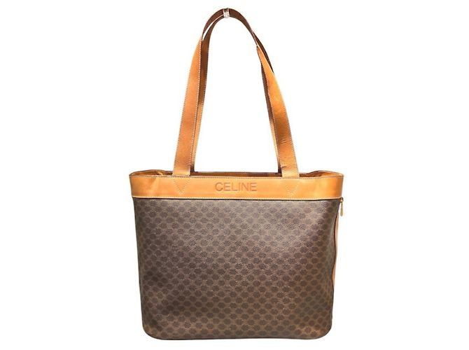 Céline Borsa Tote Celine Macadam Marrone da Donna