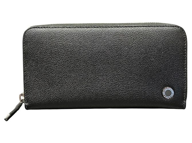 Bulgari BVLGARI Long Wallet Black