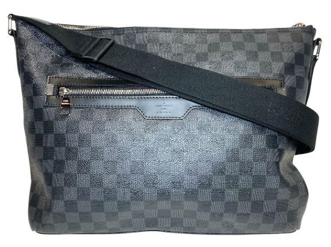 Borsa Louis Vuitton Damier Graphite Mick MM Nero