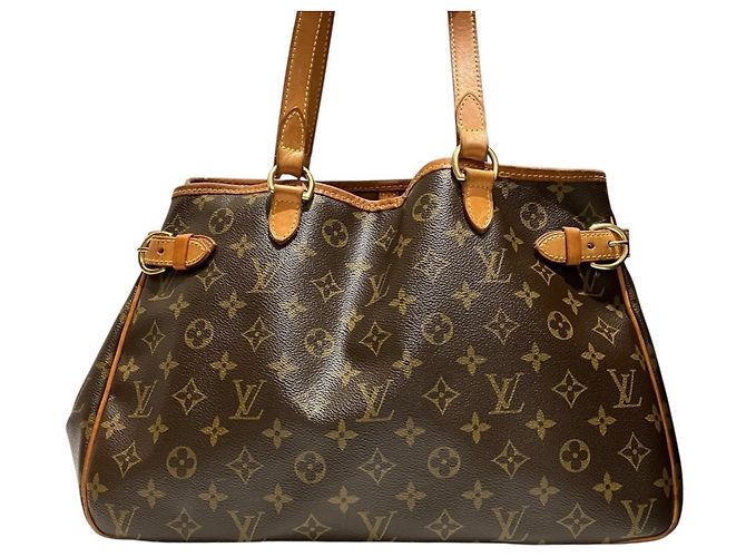 Sac cabas horizontal Louis Vuitton Batignolles Marron