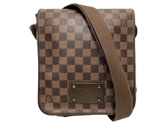 Borsa a Spalla Louis Vuitton Brooklyn PM Marrone