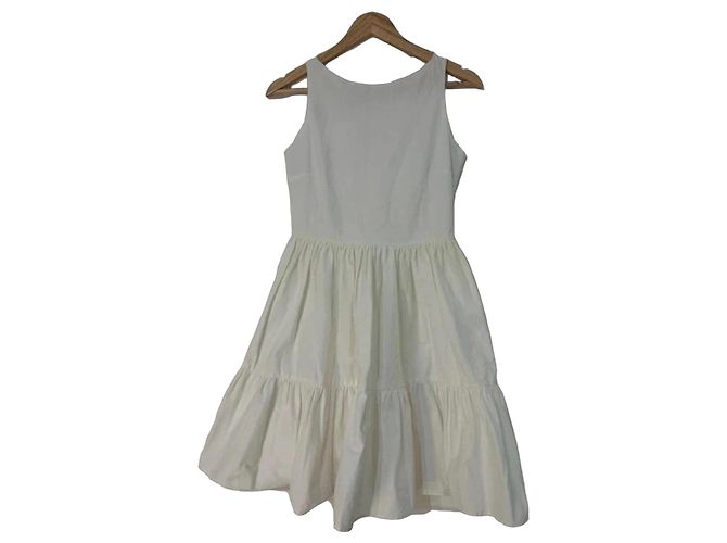 Red Valentino weißes Rüschenkleid