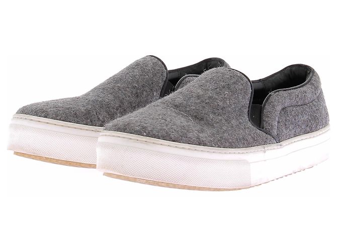 Céline Baskets grise flanelles