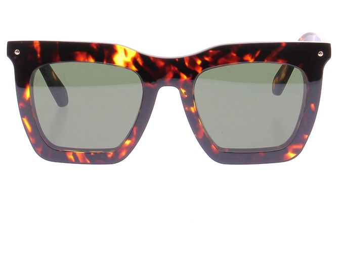 Louis Vuitton Gafas de sol carey Castaño