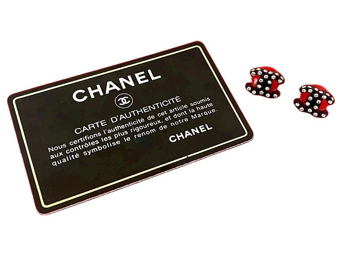 Orecchini Chanel Coco Mark Nero 