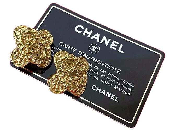 Orecchini Chanel Clip On D'oro
